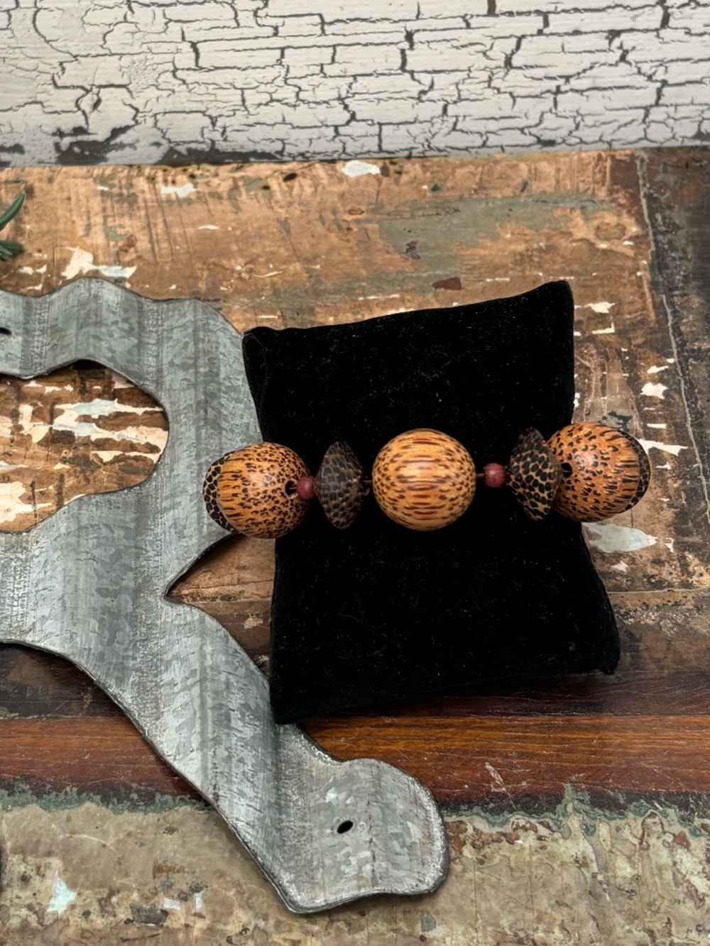 Chunky Coconut Stretch Bracelet